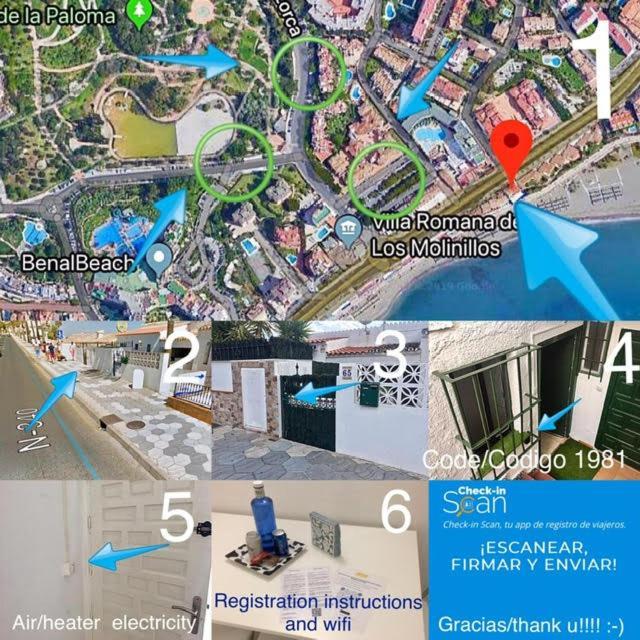 ベナルマデナApartamento Primera Lineaアパートメント エクステリア 写真